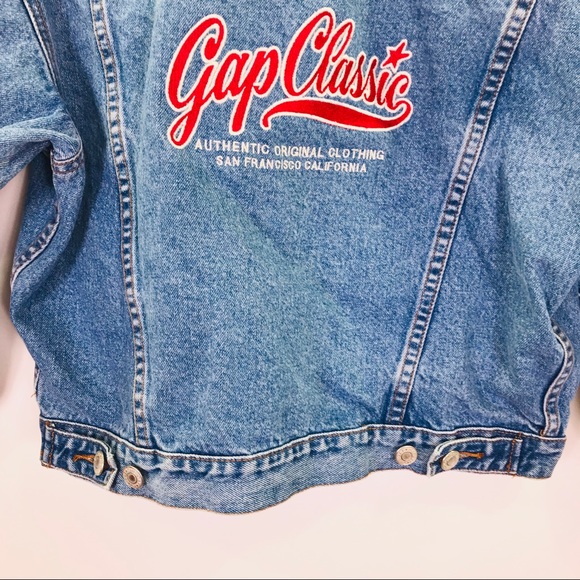 Gap Classic Denim Jacket - Kids L - Picture 5 of 8